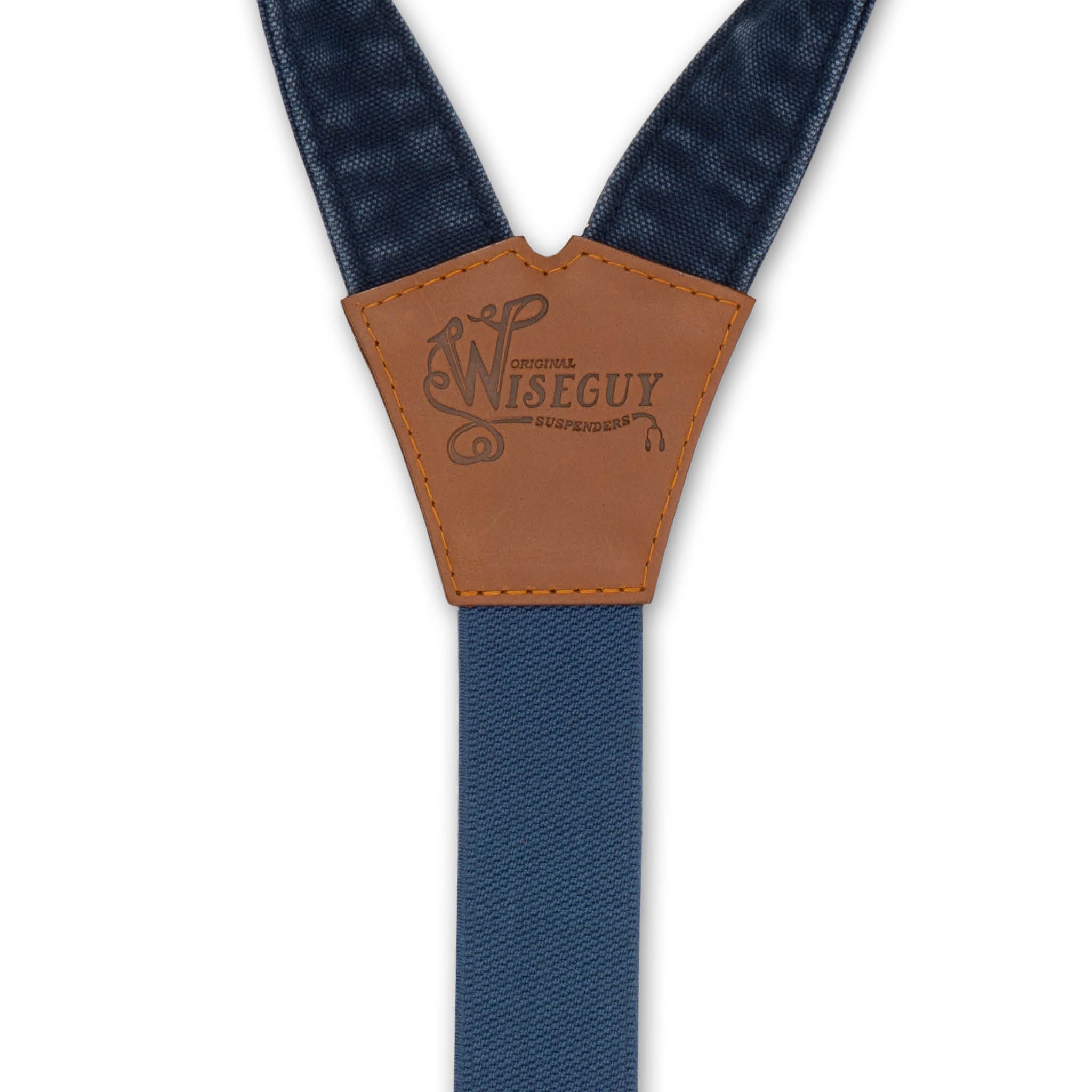 Duck Navy Blue Wide Suspenders No. C6021
