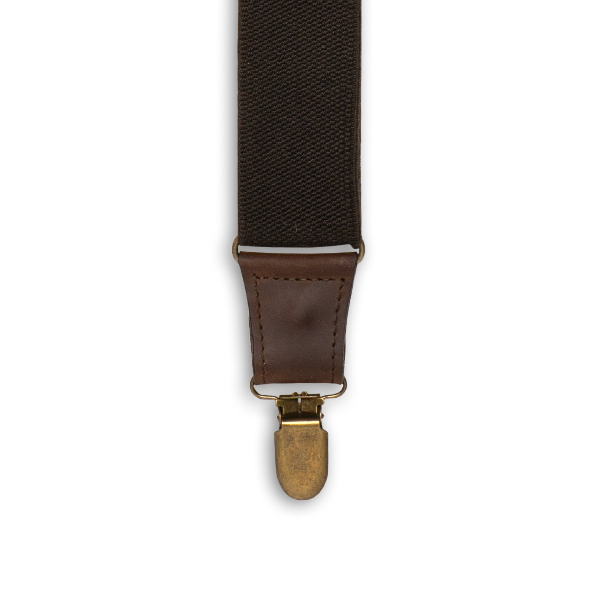 Crazy Horse Flex Marron Foncé Large Bretelles No. F2115