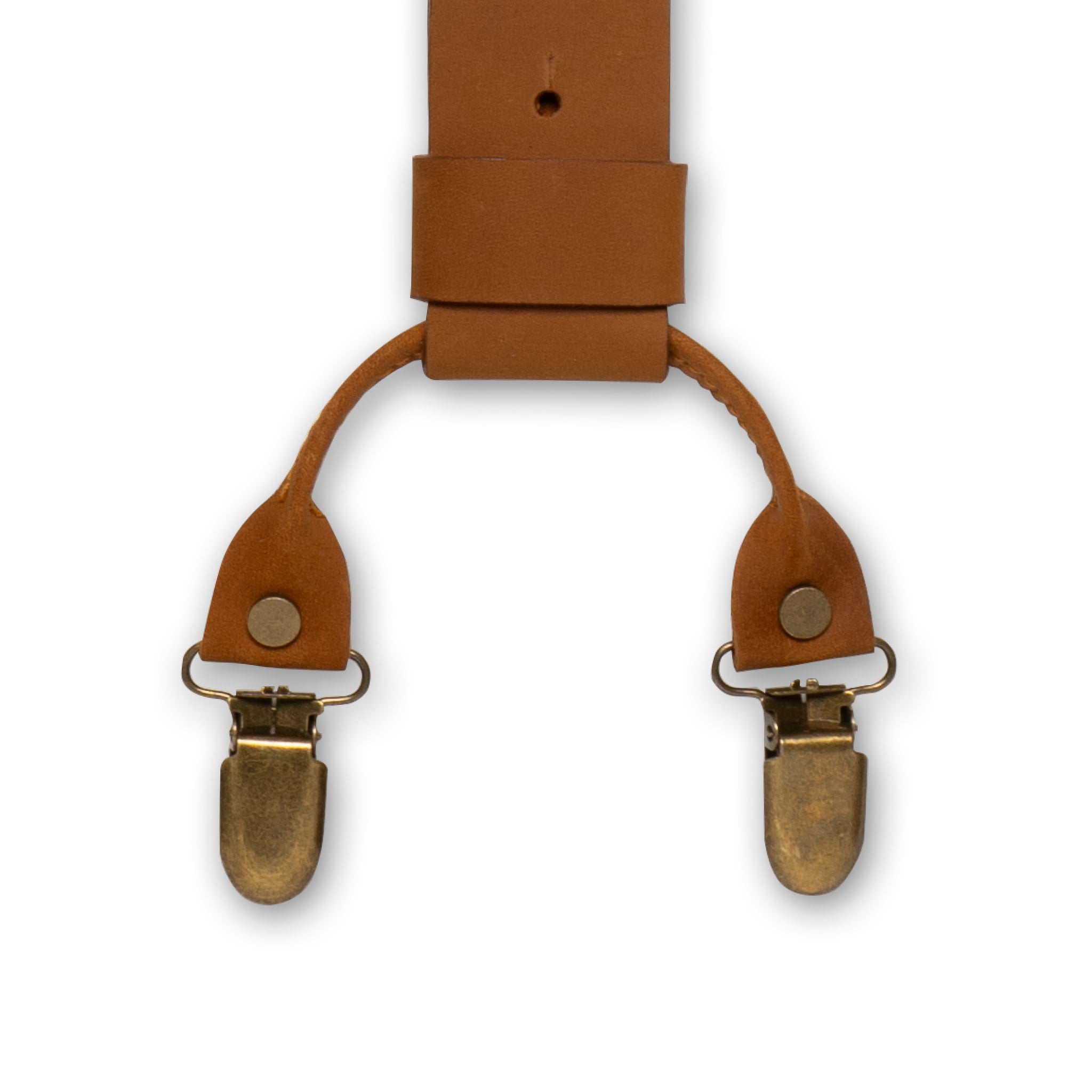Crazy Horse Marron Camel Large Bretelles No. L2013