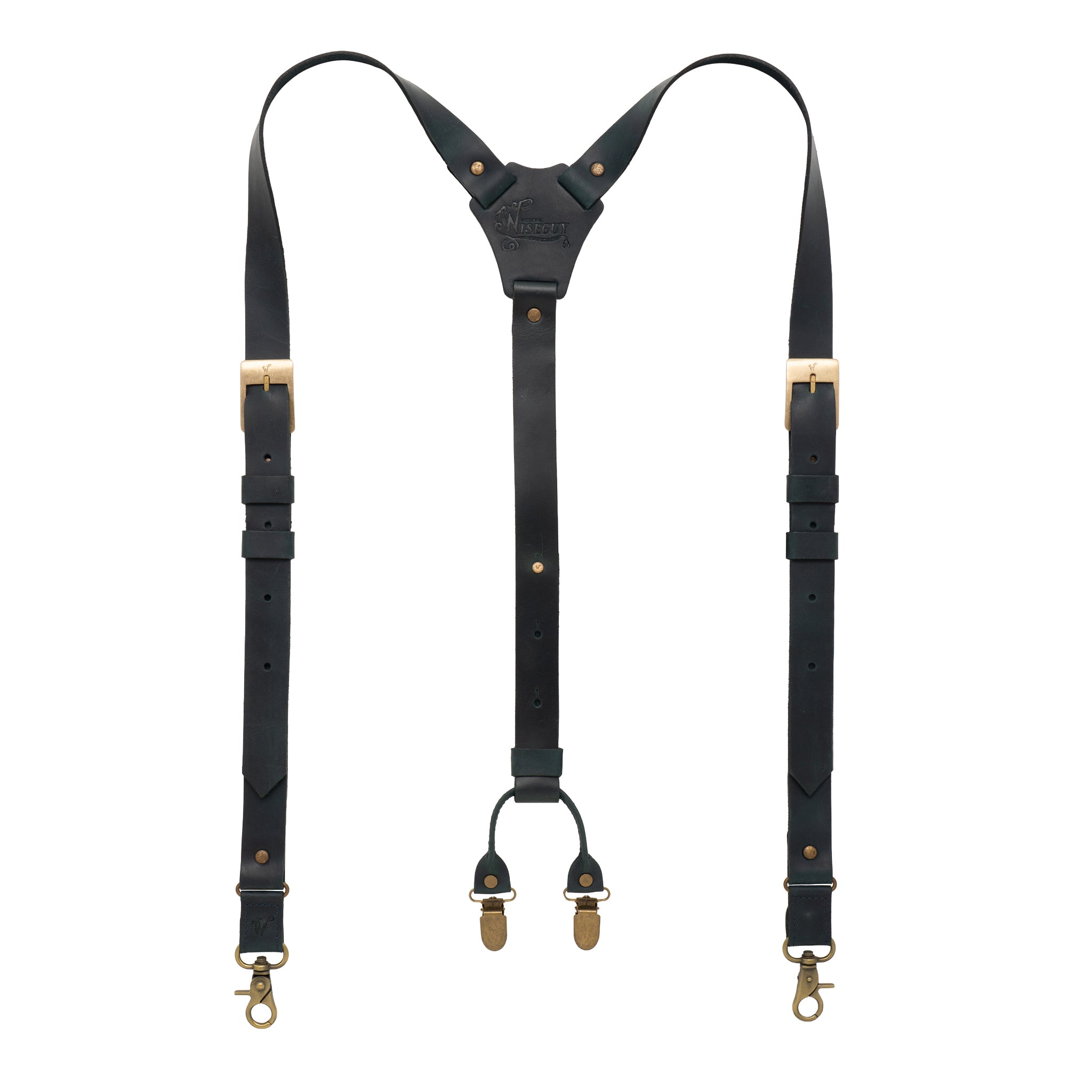 Dakota Vert Olive Slim Bretelles No. L2014