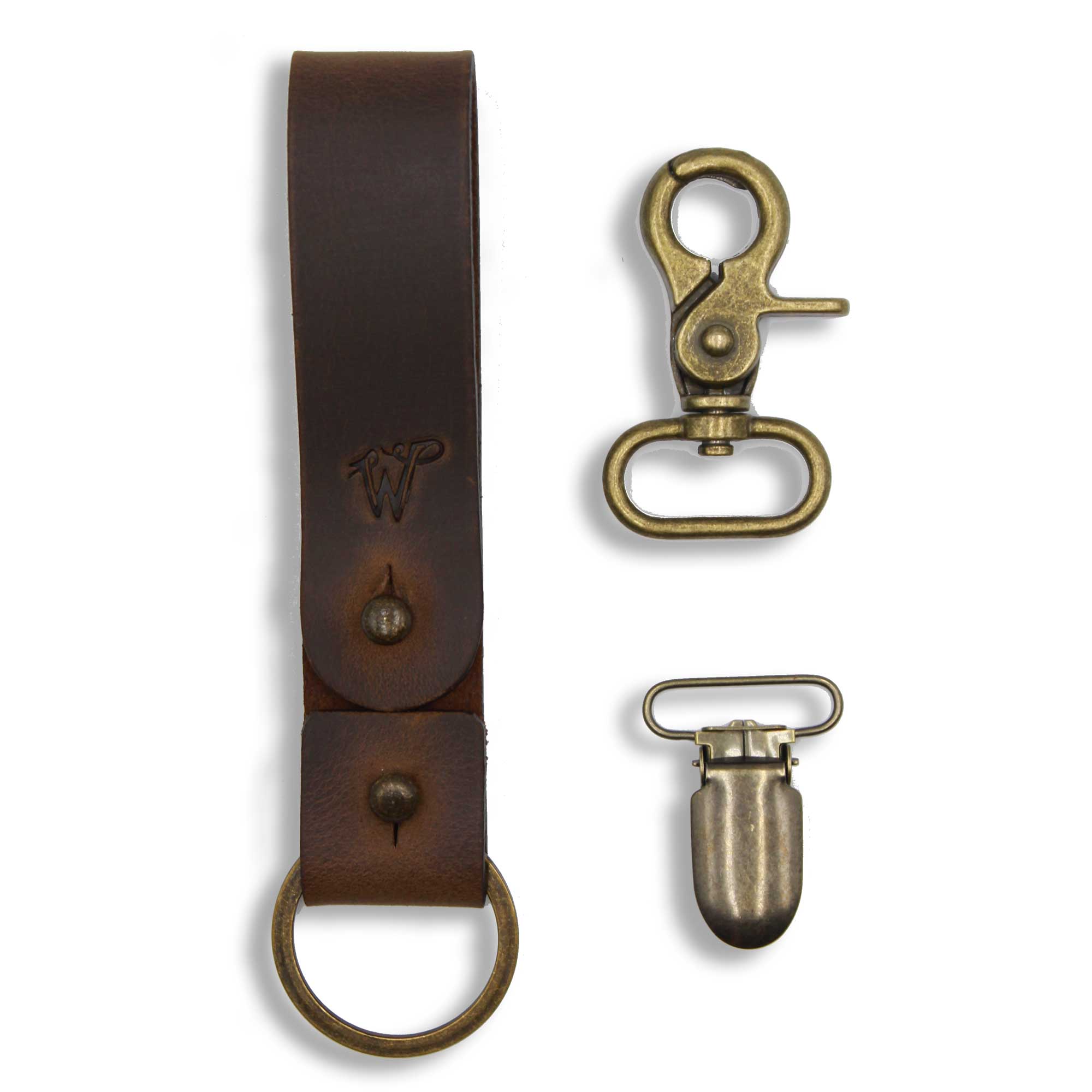 Porte-clés / Porte-chapeau Cuir No. A8010