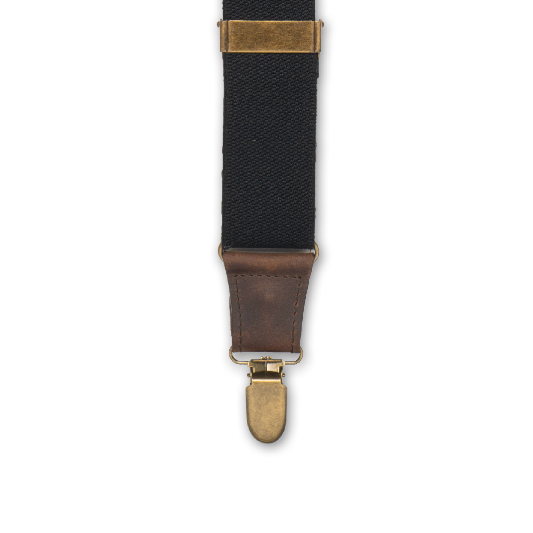 Duck Black Wide Suspenders No. C6012