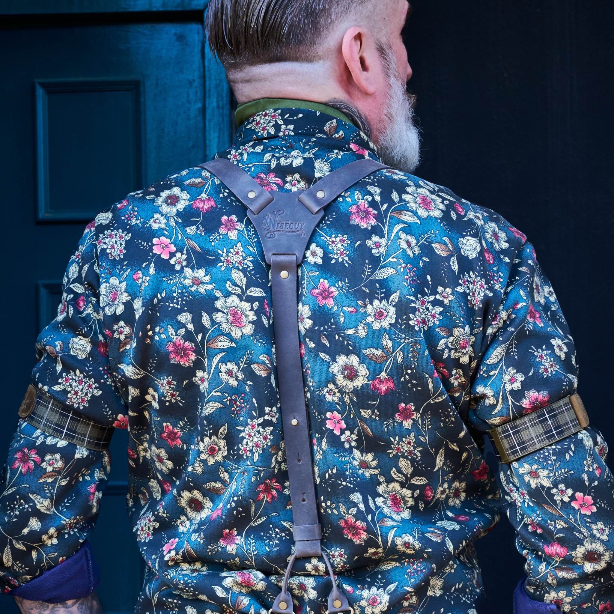 Dakota Ash Gray Slim Suspenders No. L2016