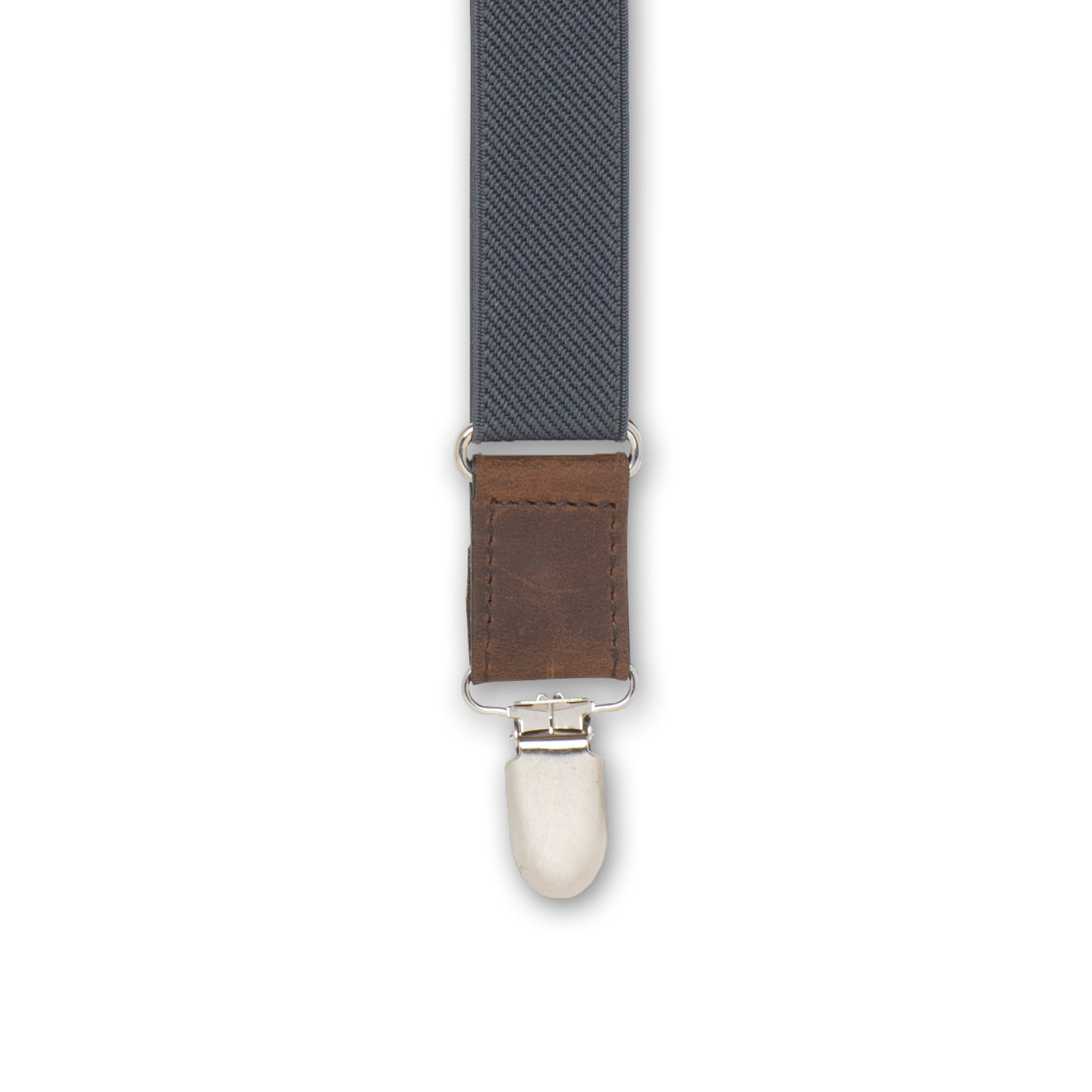 Essential Gray Slim Suspenders No. E5025