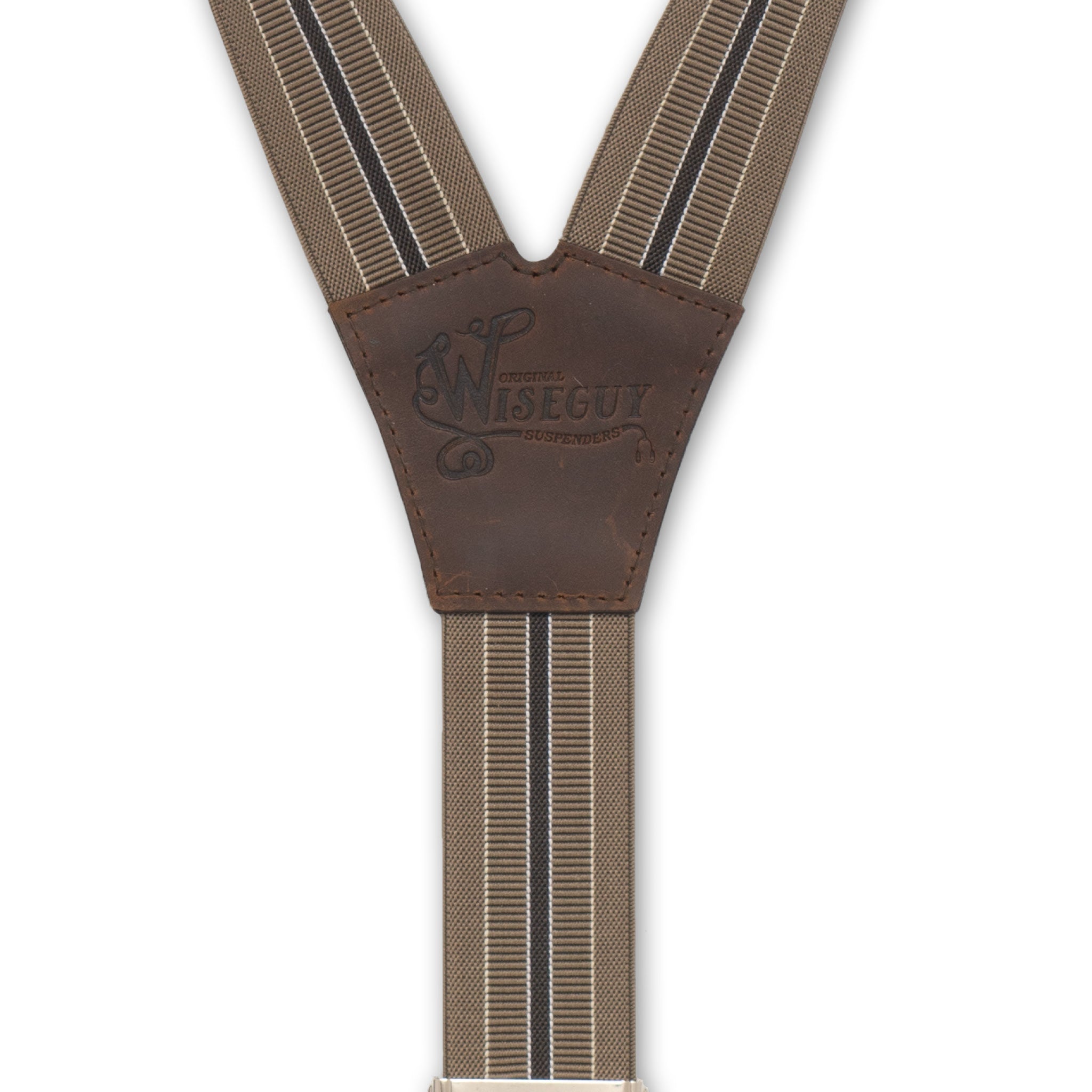 Dapper The Doctor Coffeebrown Wide Suspenders No. E5324