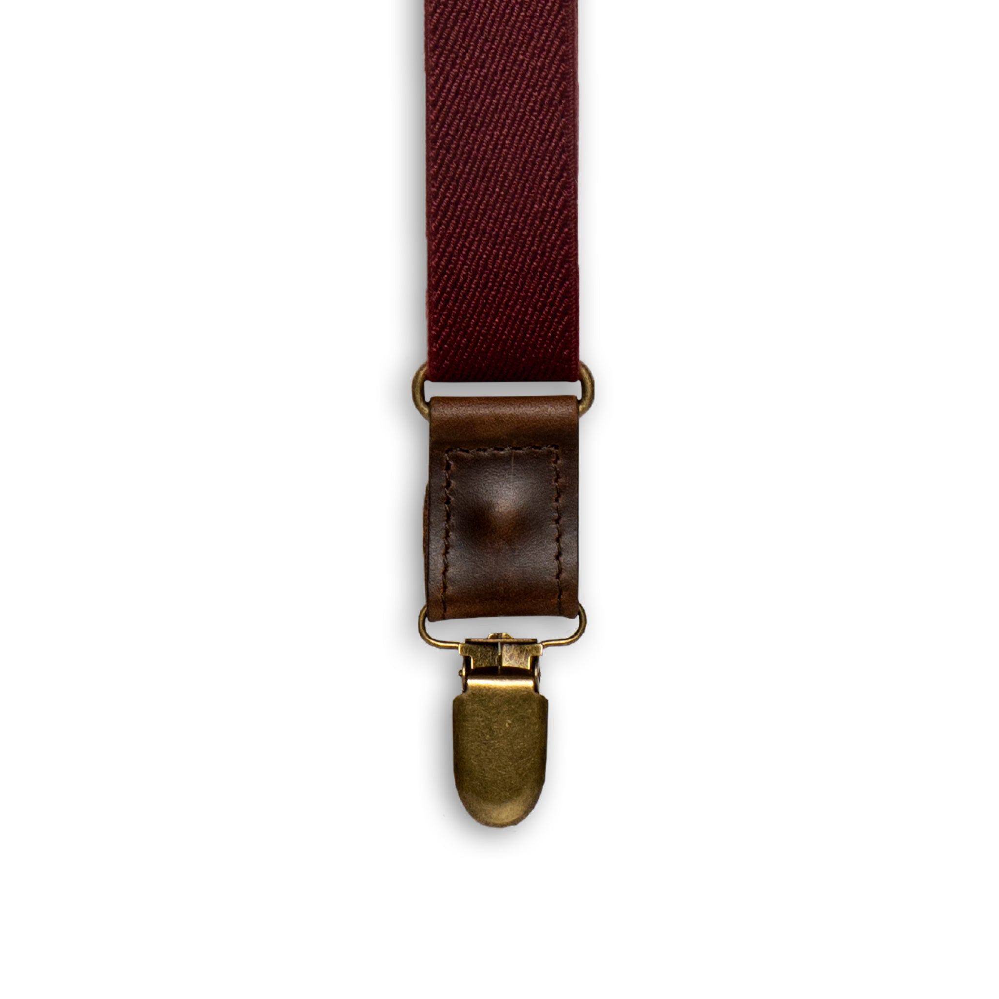 Crazy Horse Flex Marron Foncé Slim Bretelles No. F2114