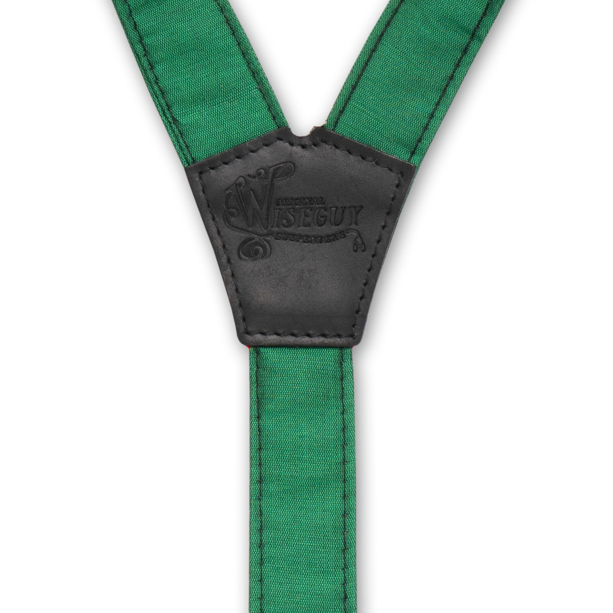 Silk The Highwayman Vert Slim Bretelles No. G7110