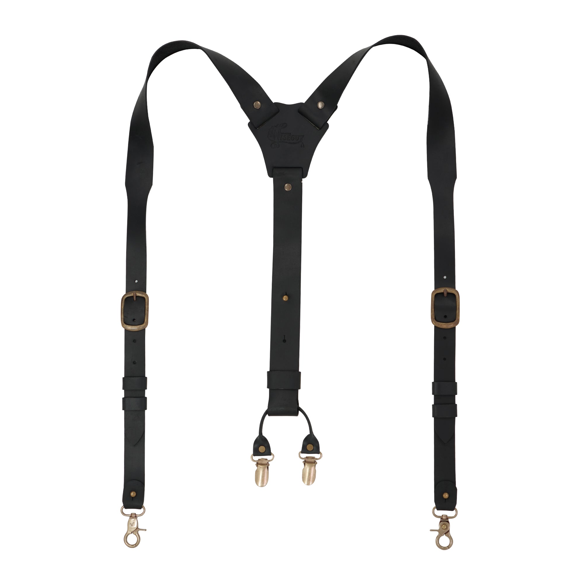 The Hershel Black Wide Suspenders No. L7014