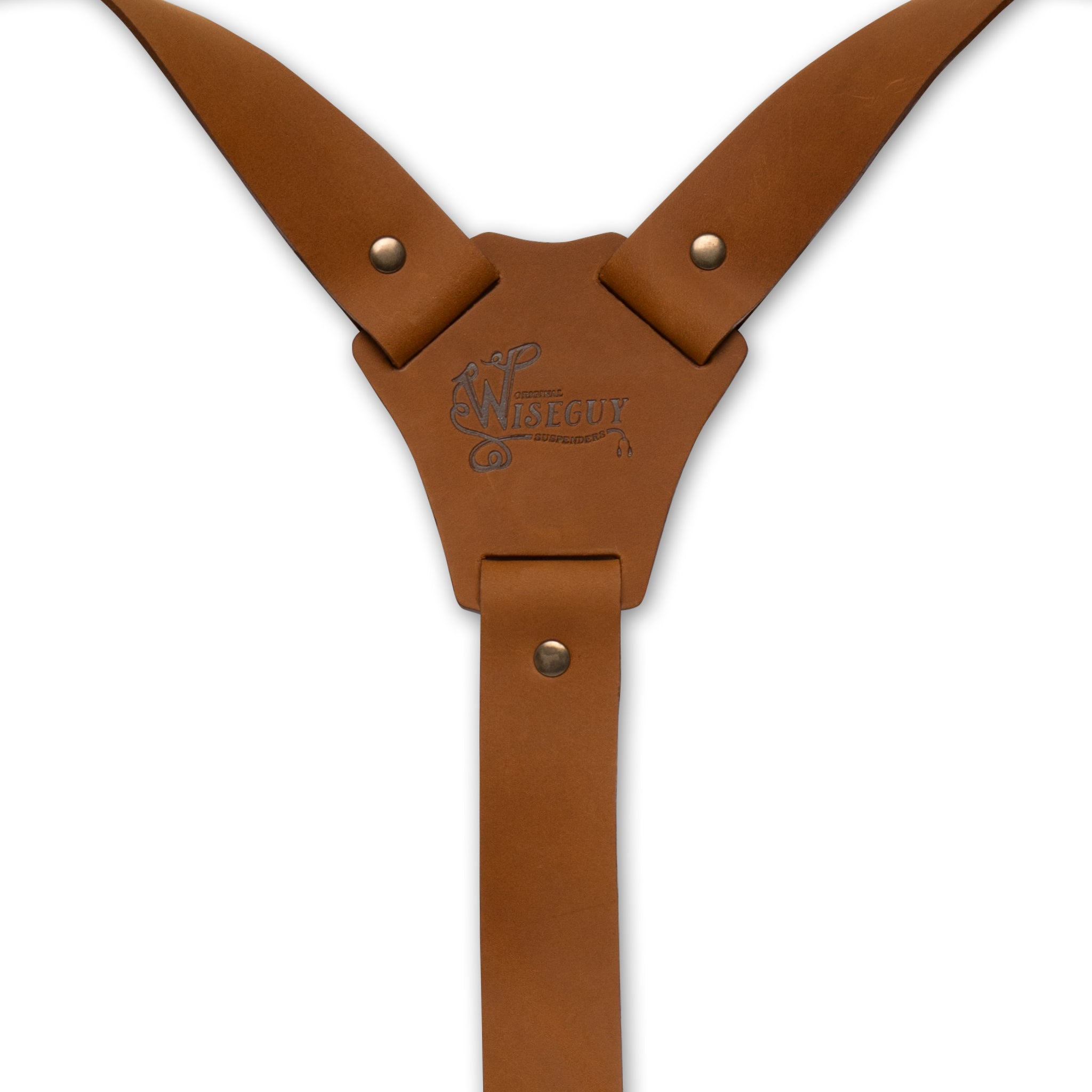 Crazy Horse Camel Brown Wide Suspenders No. L2013