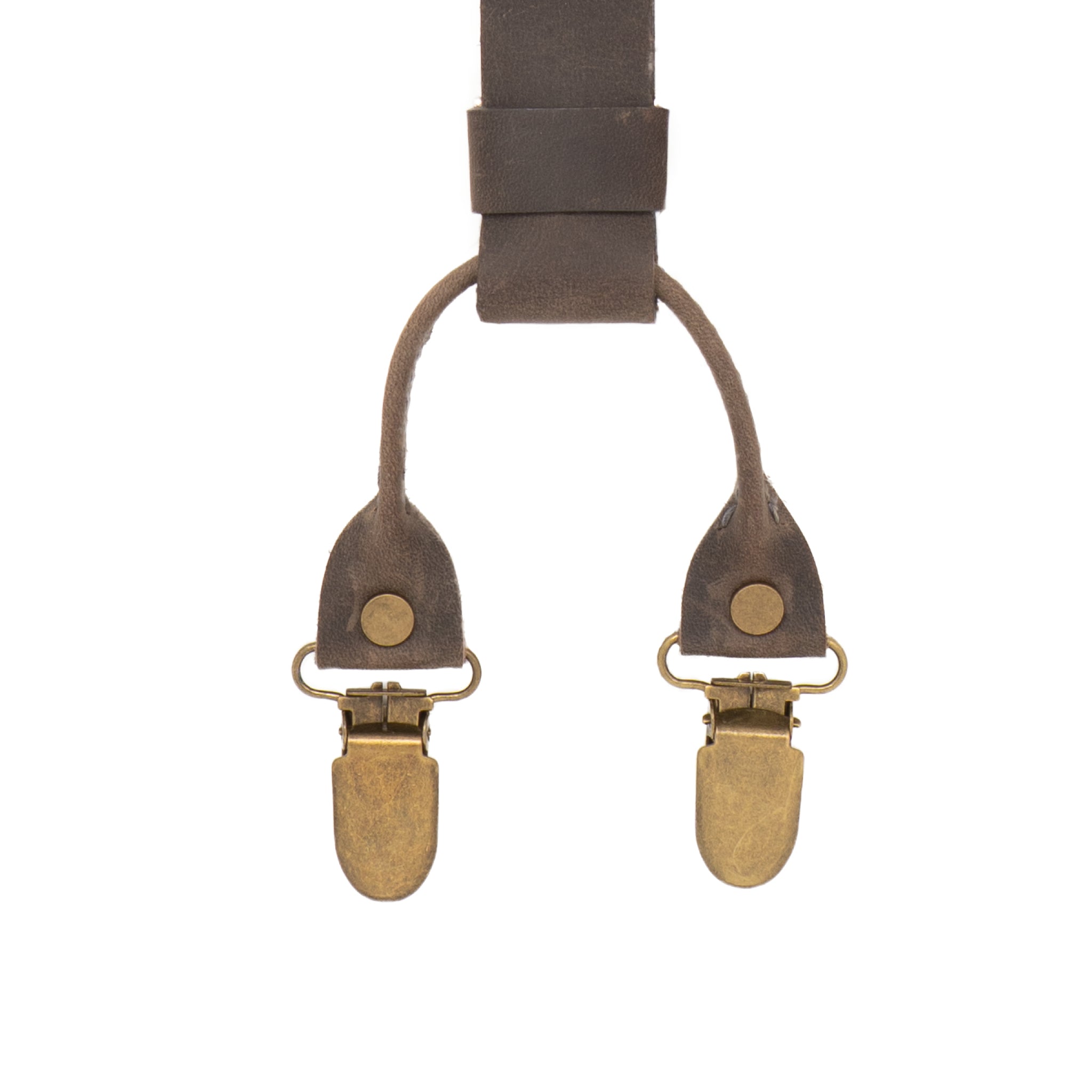 Dakota Ash Gray Slim Suspenders No. L2016