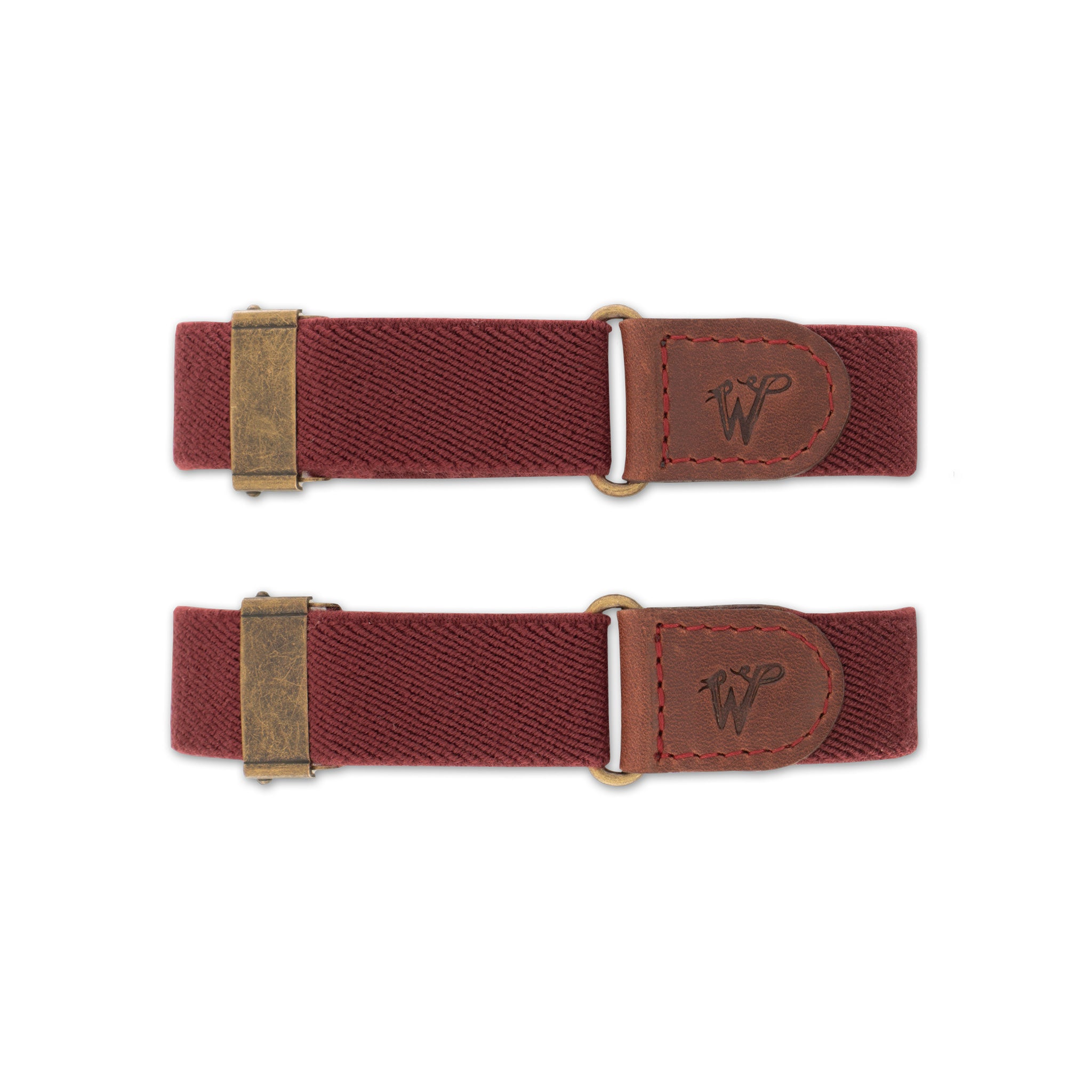 Sleeve Garters Burgundy Oxblood No. S2118