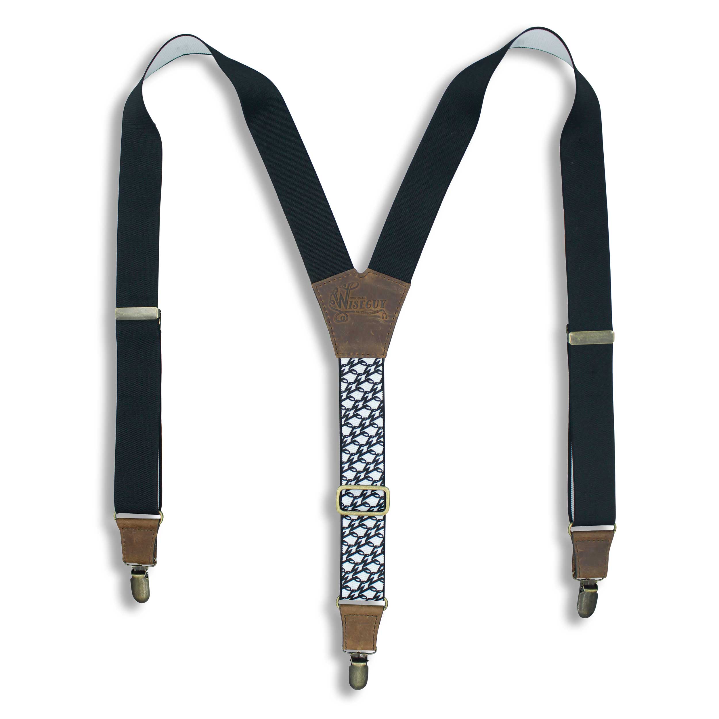 The Swag Suspenders wide straps (1.36 inch/3.5 cm) - Wiseguy Suspenders