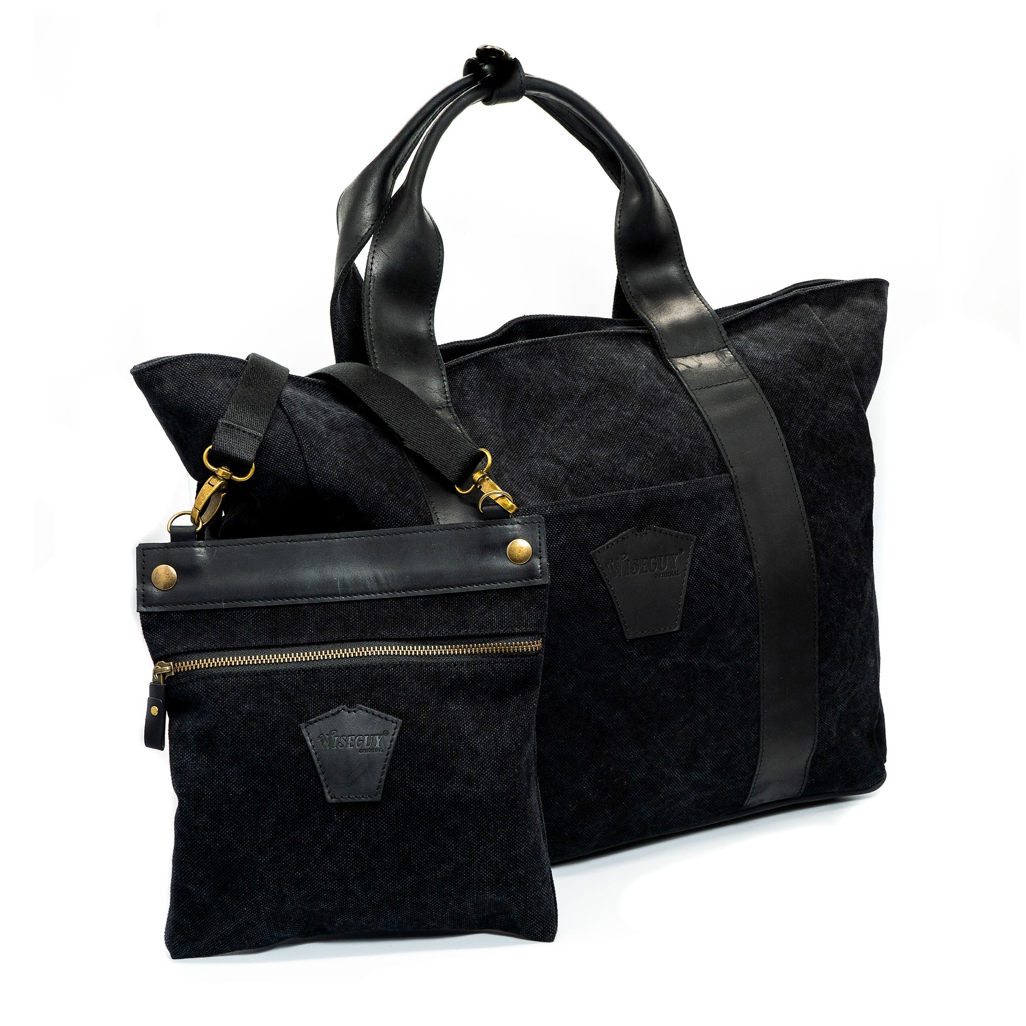 Sac de week-end essentiel Wiseguy avec petite pochette n° A8212